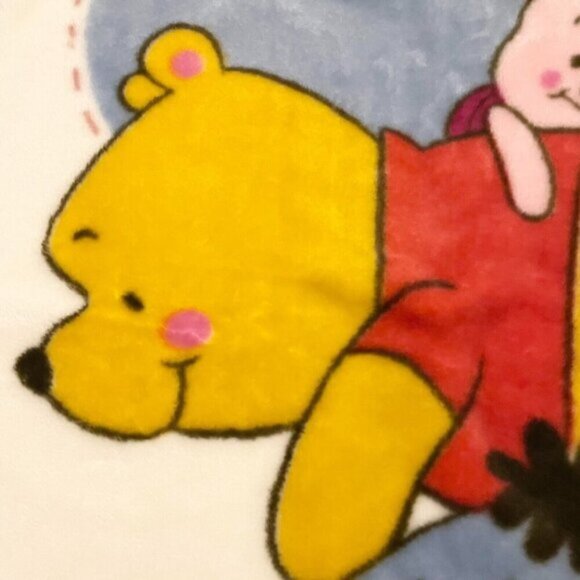 Disney Baby Winnie the Pooh Eeyore Piglet Baby Fleece Blanket 42 x 29 Inch - Picture 5 of 16